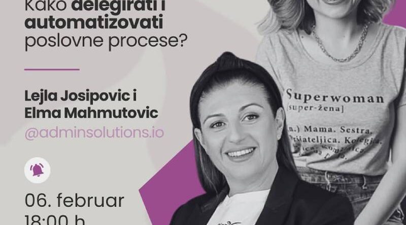 Webinar: Kako delegirati i automatizovati poslovne procese?