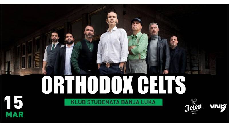 Koncert benda Orthodox Celts u Klubu studenata Banjaluka 15. marta