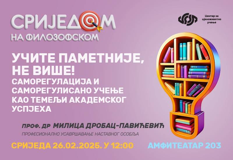 Predavanje o samoregulaciji učenja