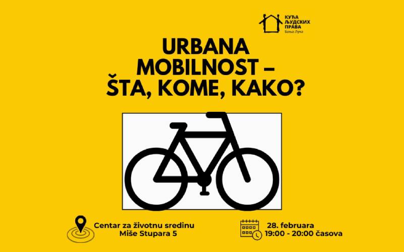 Urbana mobilnost – šta, kome, kako?