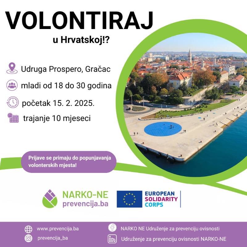 Volontiraj u Hrvatskoj i iskusi novo iskustvo!