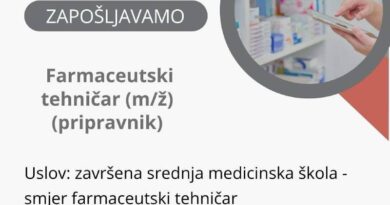 Apoteka Medico-S zapošljava