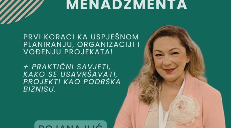 Besplatna radionica projektnog menadžmenta: Prvi koraci ka uspješnom vođenju projekata