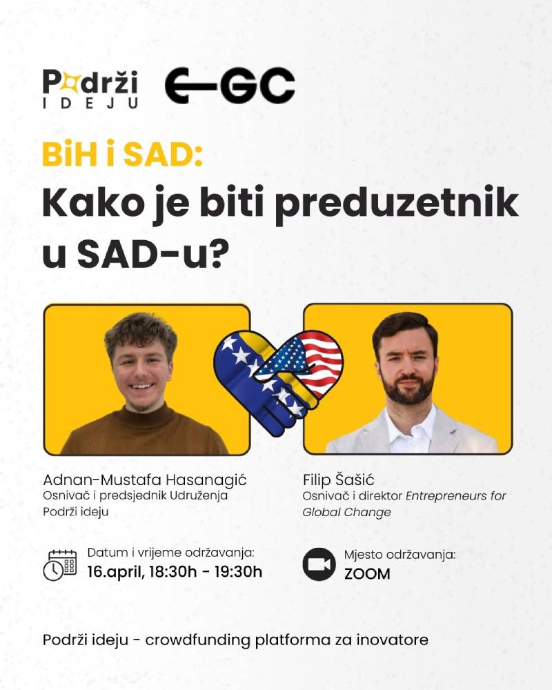 BiH i SAD: Kako je biti preduzetnik u SAD-u?