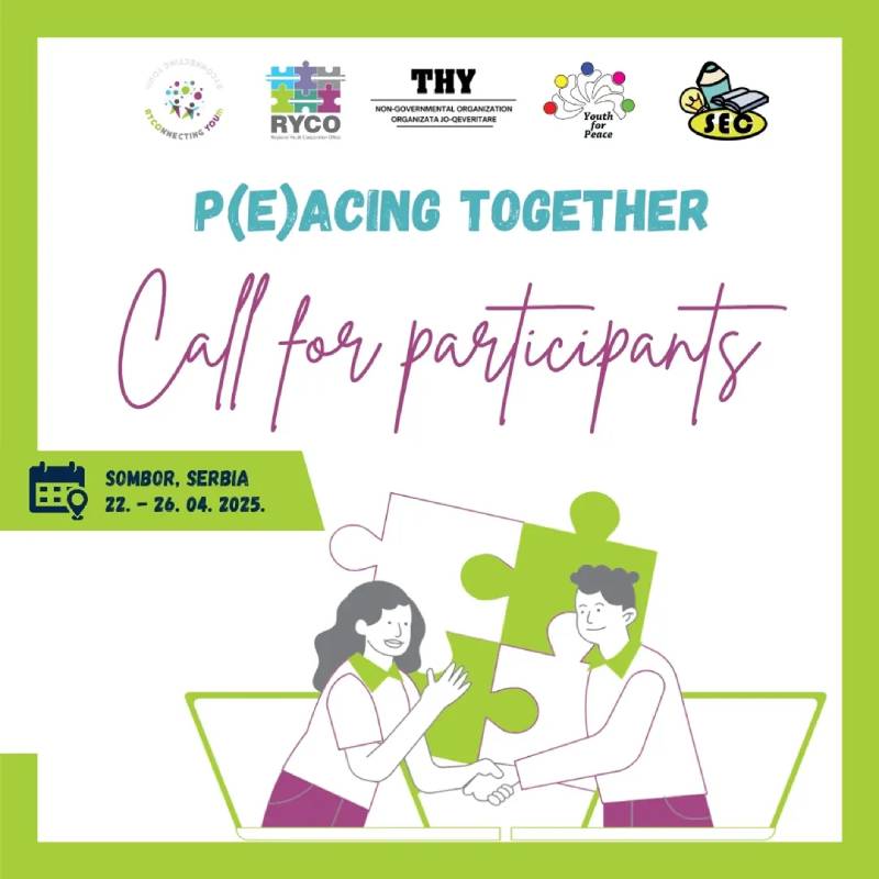 Join us for P(e)acing Together: Creation Meeting in Sombor