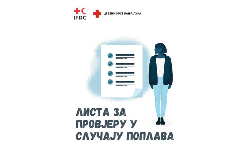 Lista za provjeru u slučaju poplava