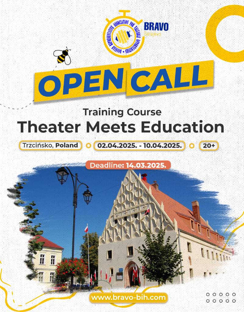 Open Call for TC “THEATER MEETS EDUCATION” in Trzcińsko, Poland