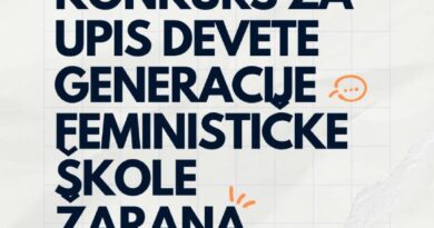 Otvoren je konkurs za devetu generaciju Feminističke škole!