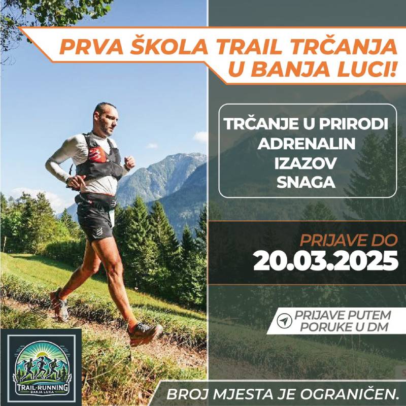 Prva škola trail trčanja u Banjaluci