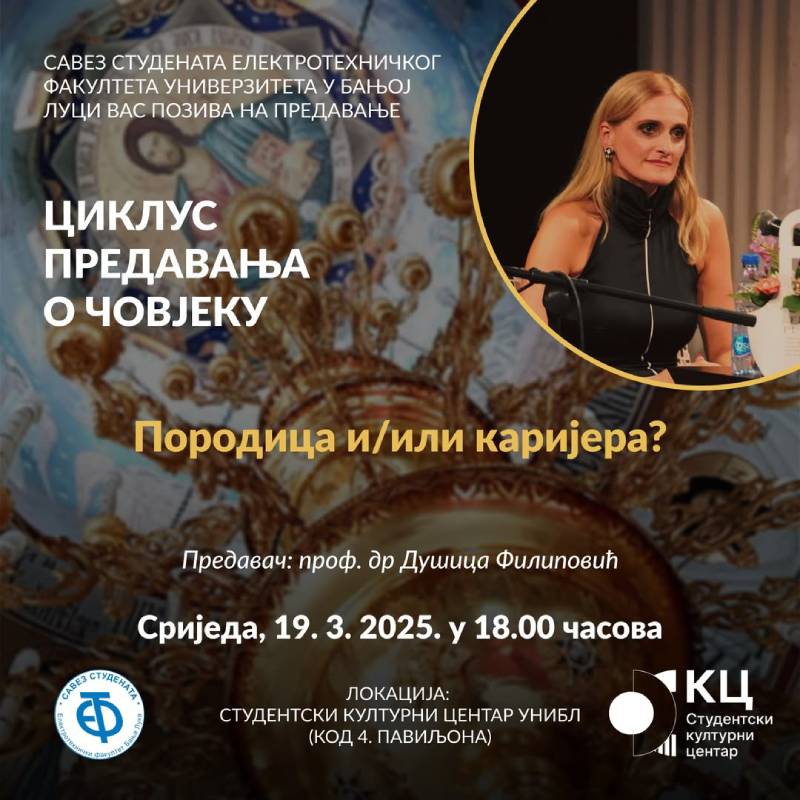 Predavanje "Porodica i/ili karijera"