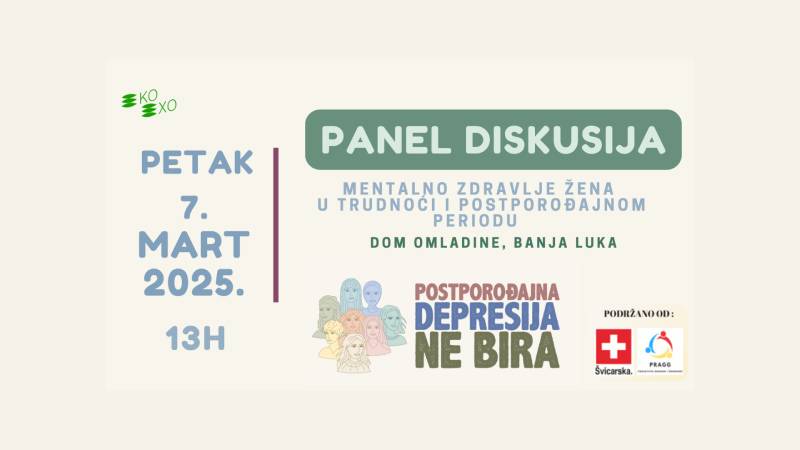 Predavanje i panel diskusija posvećeni zdravlju 5. i 7. marta u Domu omladine