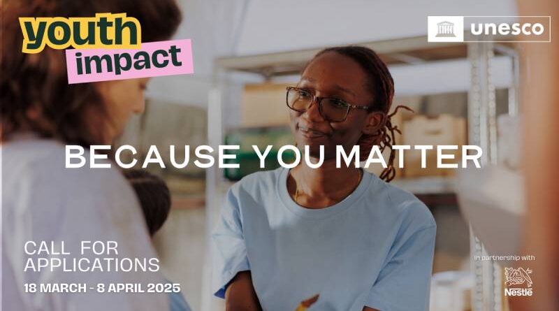 Prilika za mlade putem inicijative "Youth Impact - Because You Matter"