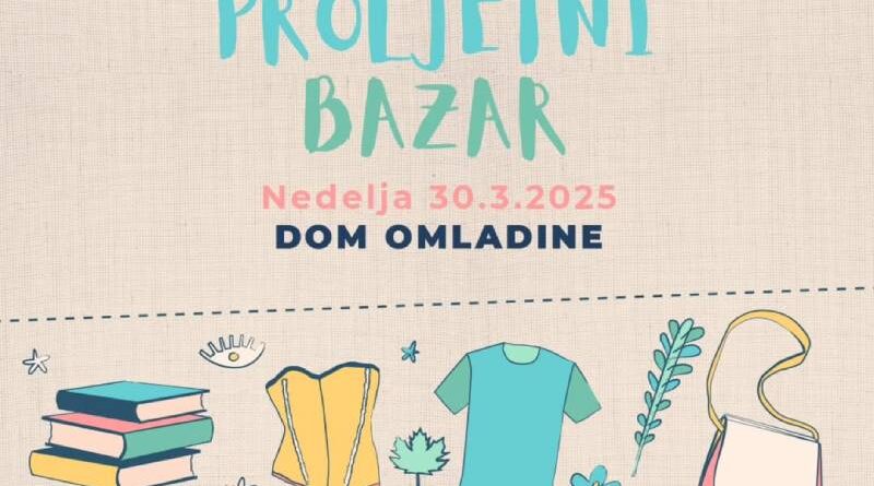 Proljetni bazar u Domu omladine