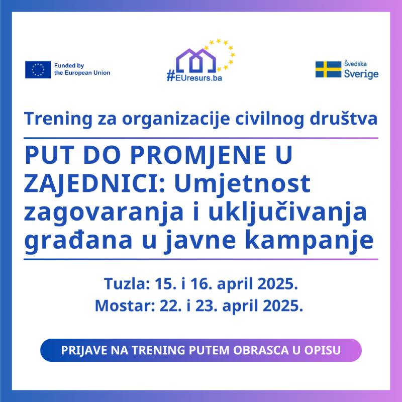 Put do promjene u zajednici: Umjetnost zagovaranja i uključivanja građana u javne kampanje