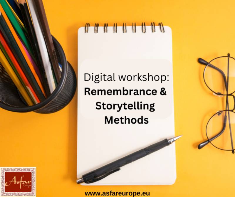 Remembrance and Storytelling Methods Digital Workshop
