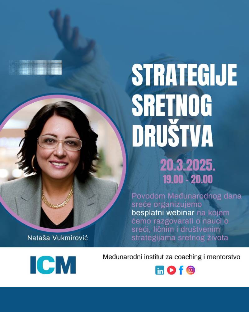 Webinar: Strategije sretnog društva