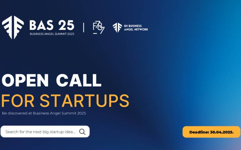 Business Angel Summit 2025: Otvorene prijave za startape