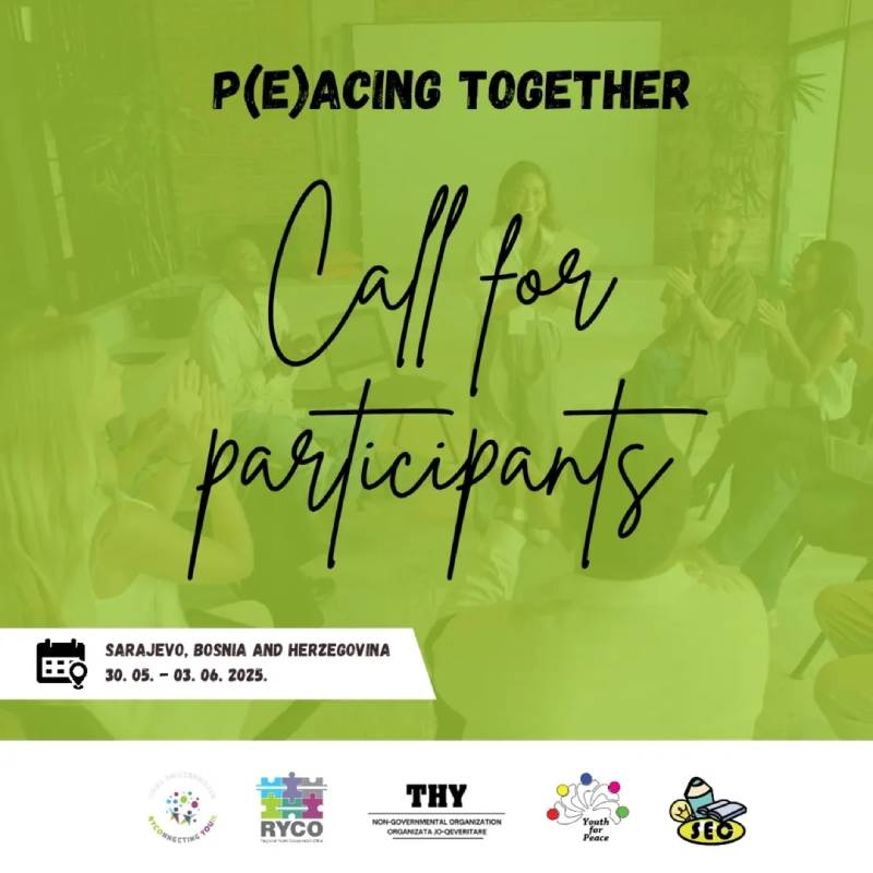 Join us for P(e)acing Together: Training of Trainers