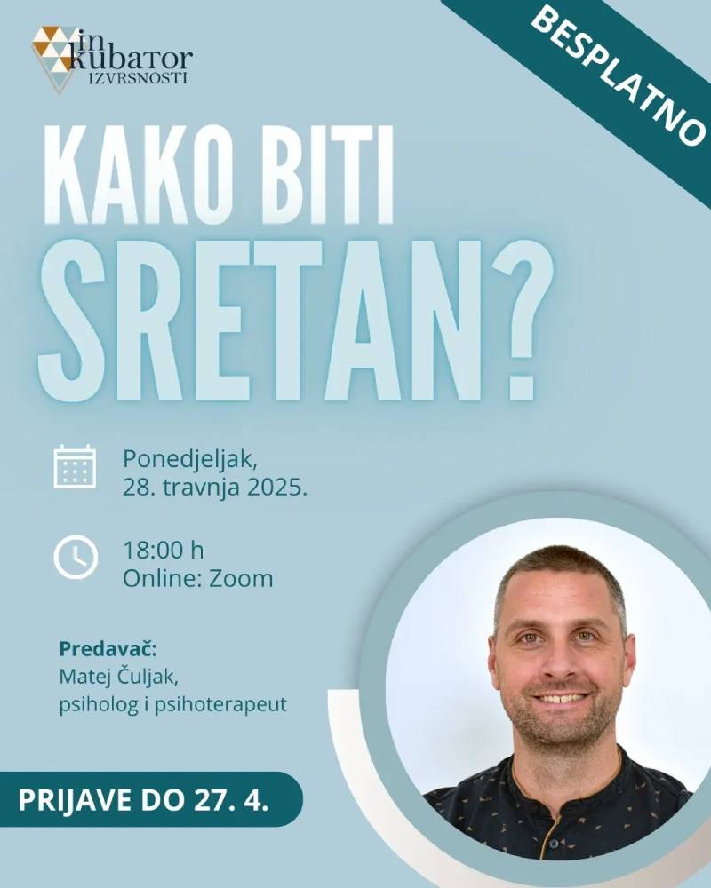 Besplatna edukacija: Kako biti sretan?