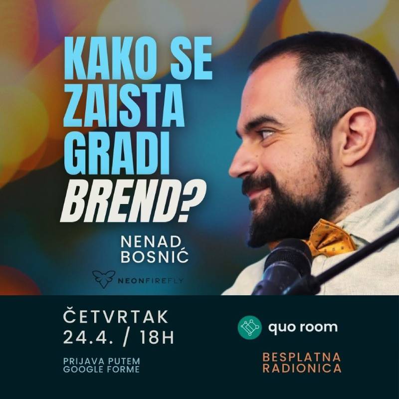 Besplatna radionica: Kako se zaista gradi brend?