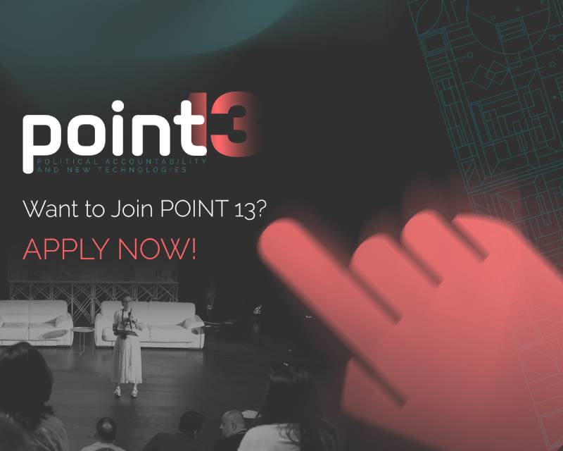 Open call: Register to Participate in the POINT 13 Conference!