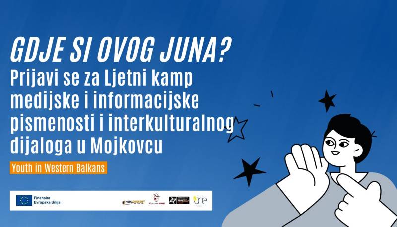 Otvorene prijave za Ljetni kamp medijske i informacijske pismenosti i interkulturalnog dijaloga