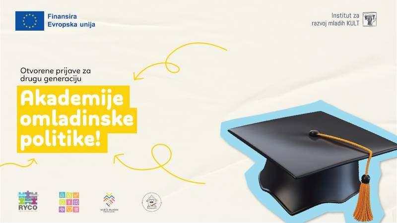 Postani dio druge generacije Akademije omladinske politike – prijave su otvorene!