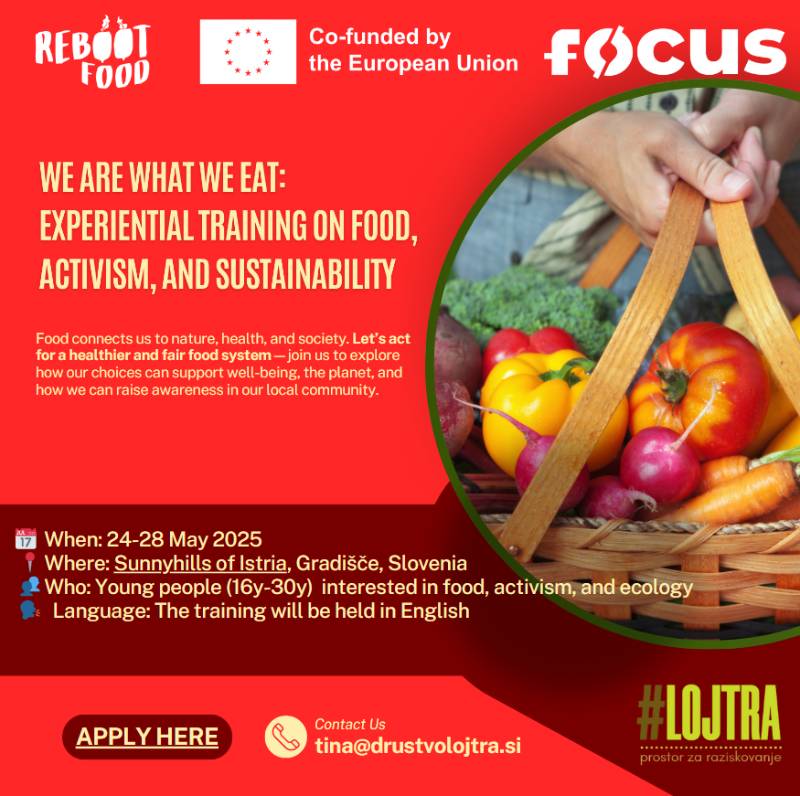 Training Course: We are what we eat