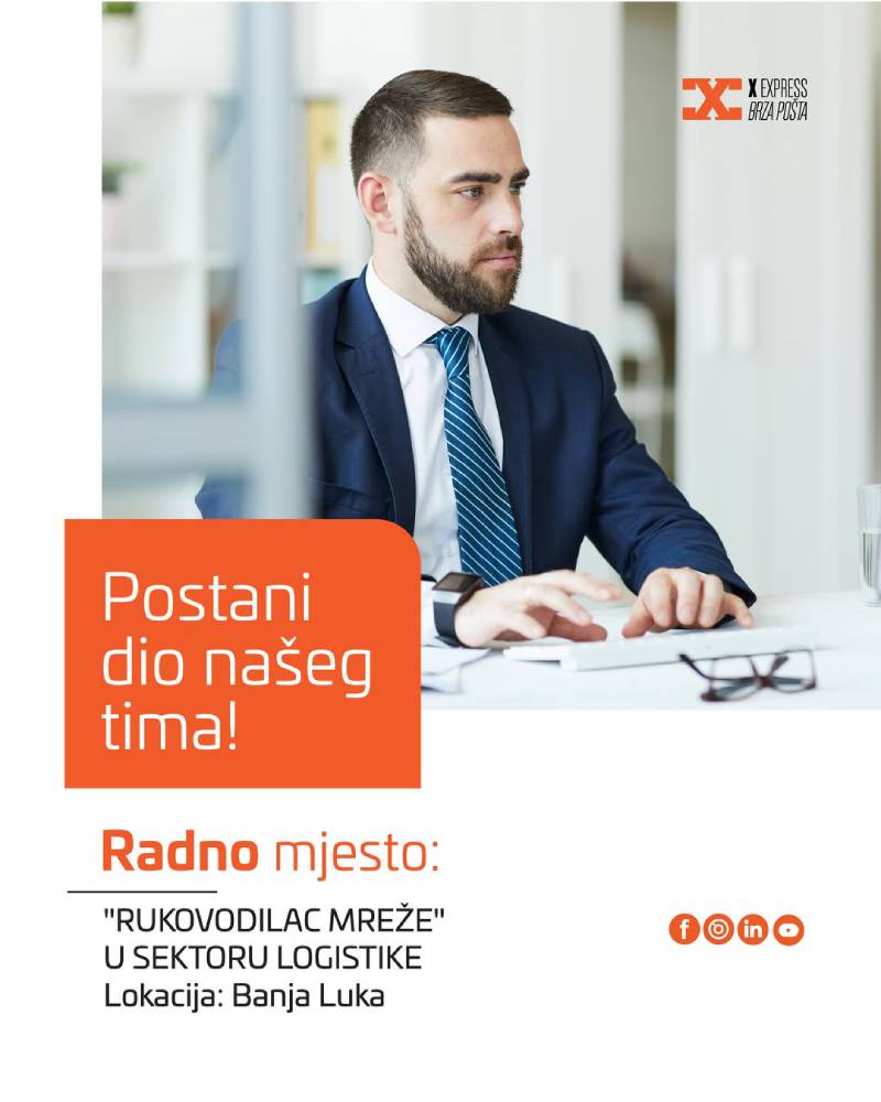 X EXPRESS zapošljava