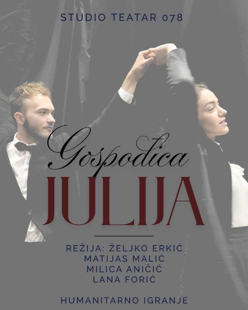 Predstava: Gospođica Julija