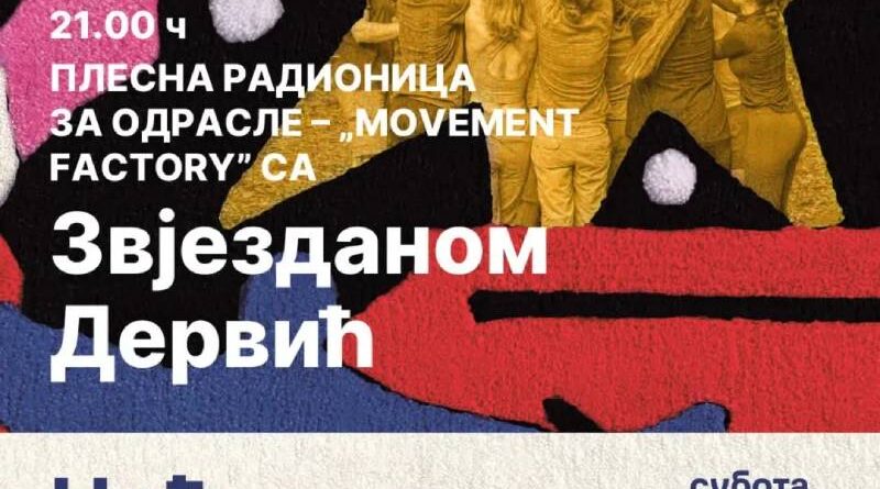 Plesna radionica za odrasle „Movement Factory“