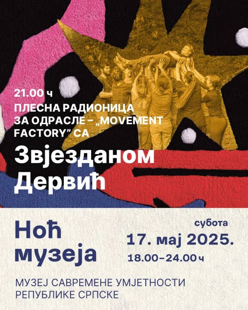 Plesna radionica za odrasle „Movement Factory“