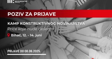 Poziv za prijave na kamp konstruktivnog novinarstva: Priče koje nude rješenja