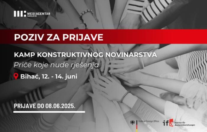 Poziv za prijave na kamp konstruktivnog novinarstva: Priče koje nude rješenja