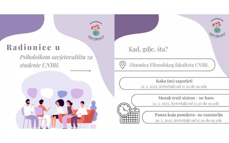 Radionice u Savjetovalištu