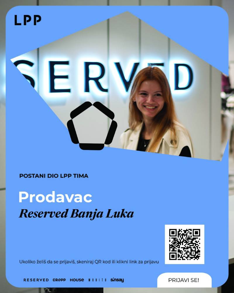 Reserved Banja Luka zapošljava