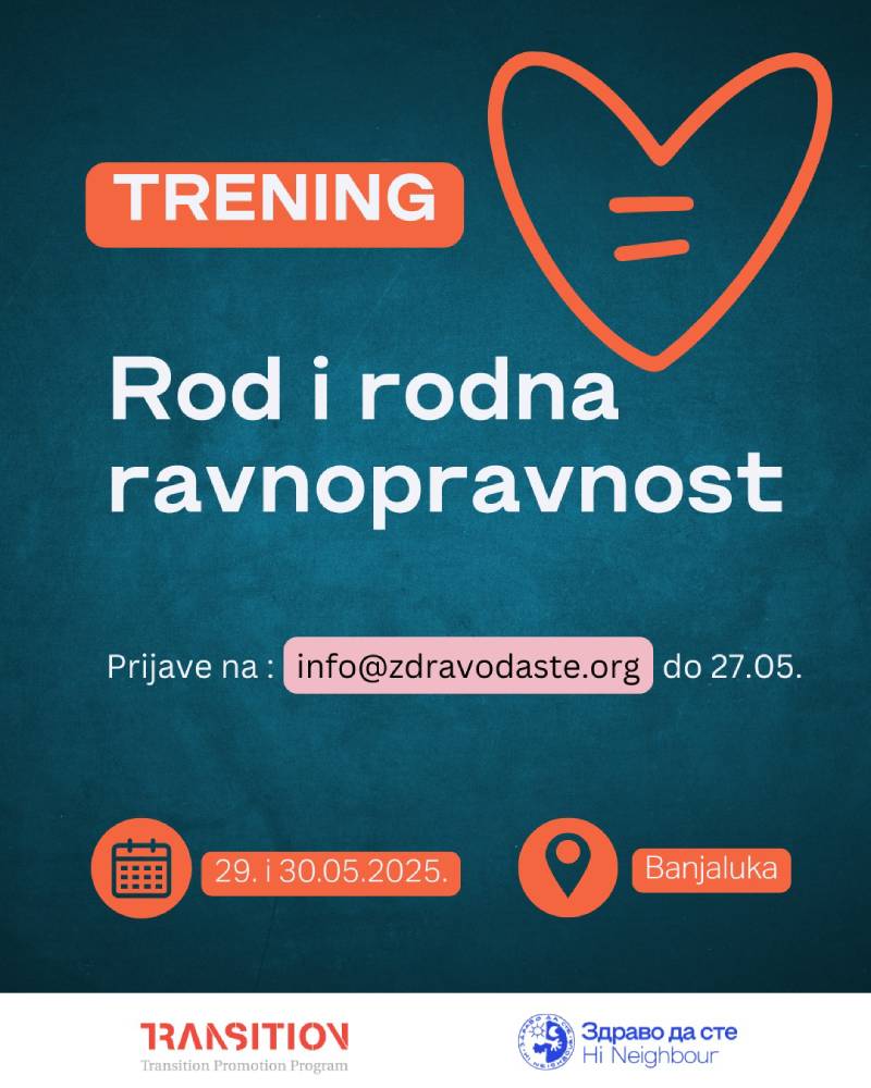Trening: Rod i rodna ravnopravnost