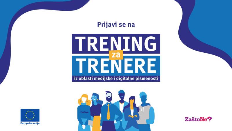 Trening za trenere/ice iz oblasti medijske i digitalne pismenosti