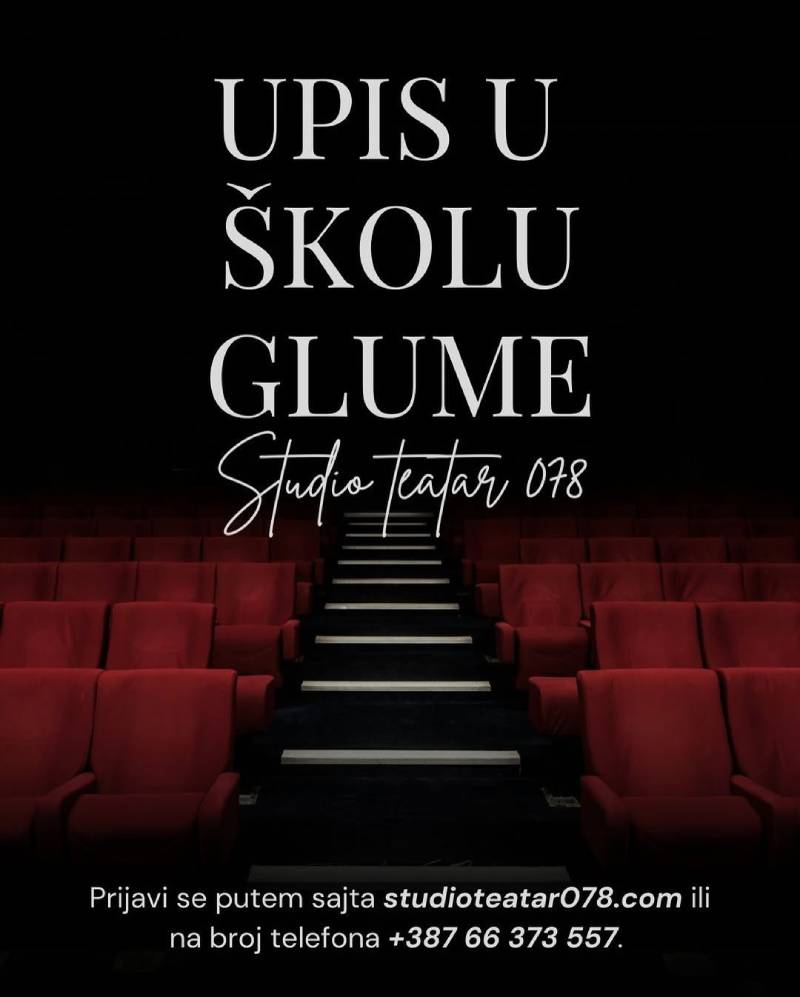 Studio Teatar 078: Upis u školu glume
