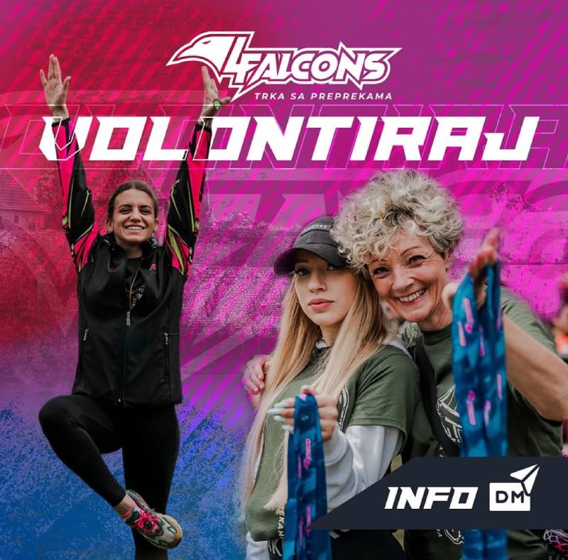 Volontiraj na 4Falcons trci