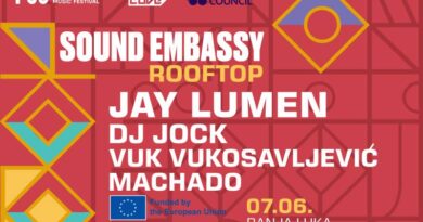 Žurka iznad grada: "Sound Embassy Rooftop" podiže Banjaluku 7. juna