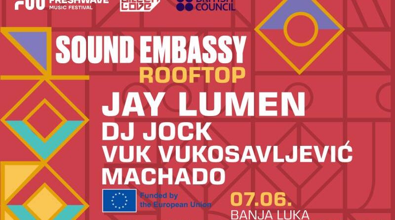 Žurka iznad grada: "Sound Embassy Rooftop" podiže Banjaluku 7. juna