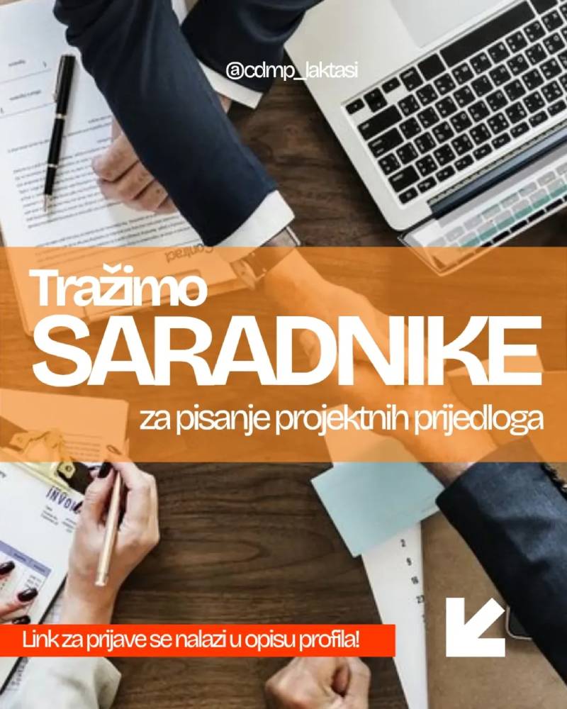 CDMPL traži saradnike za pisanje projektnih prijedloga