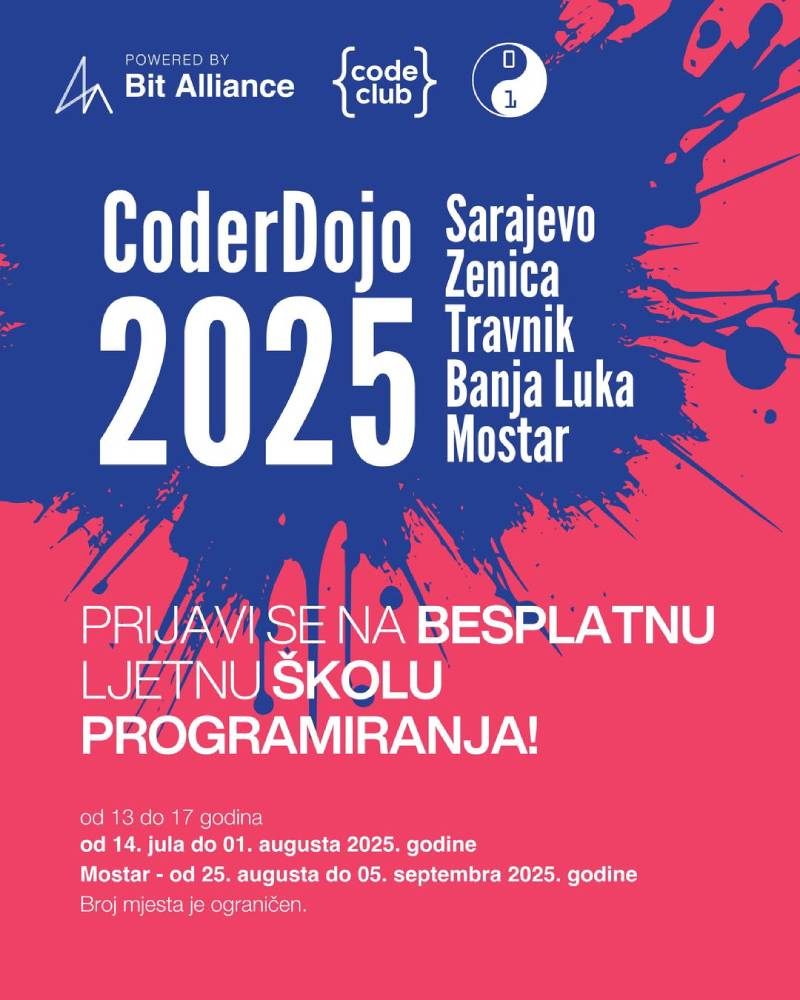 CoderDojo 2025 škola programiranja
