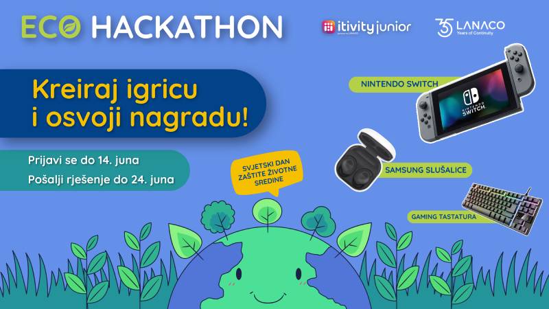 Eco Hackathon 2025 – kreativni izazov za mlade inovatore!