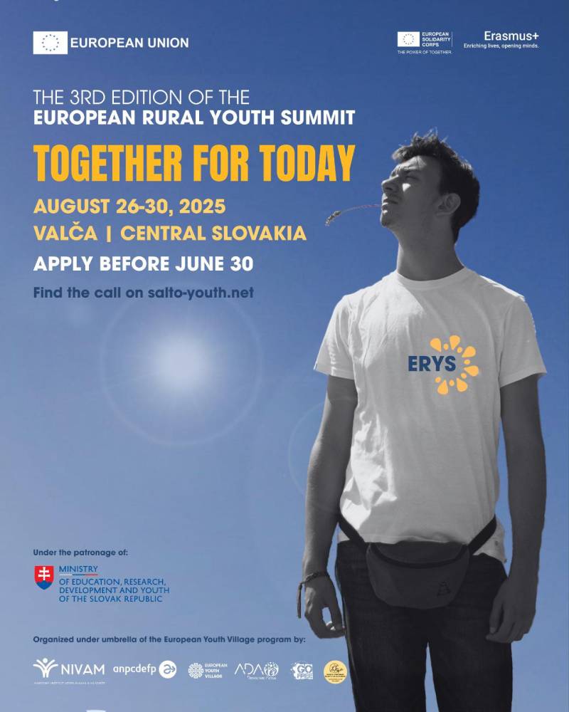 European Rural Youth Summit [ERYS] 2025 – Together for today!