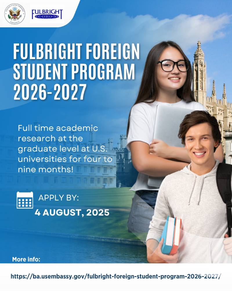 Fulbright Foreign Student Program 2026-2027