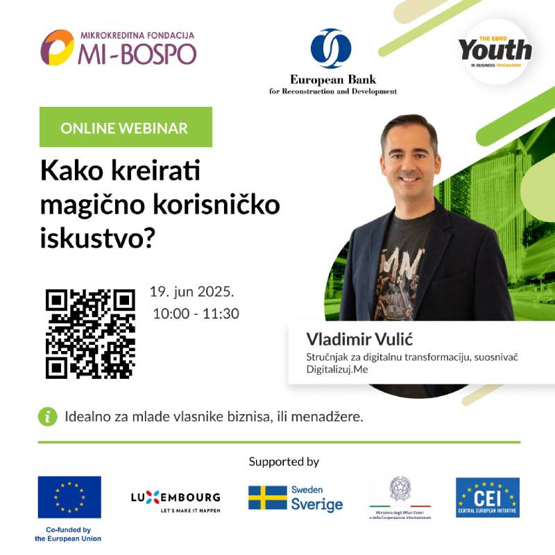 Webinar: Kako kreirati magično korisničko iskustvo?