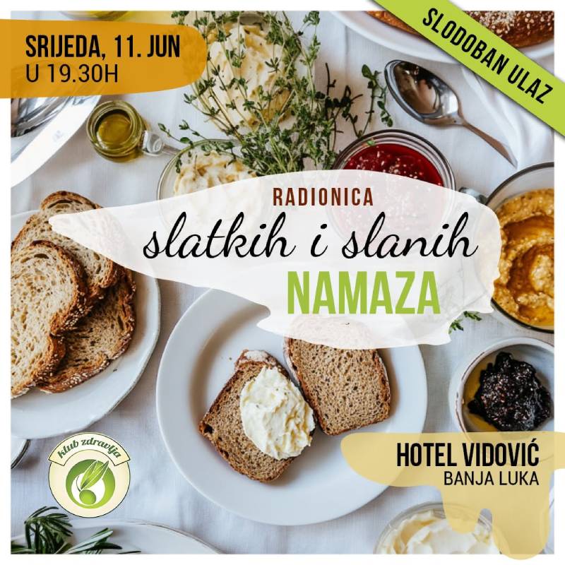 Radionica slatkih i slanih namaza