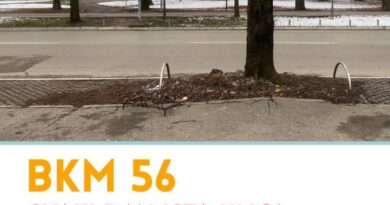 BKM 56 - "Svaki dan ista fotka ulice Mladena Stojanovića bez bici traka"